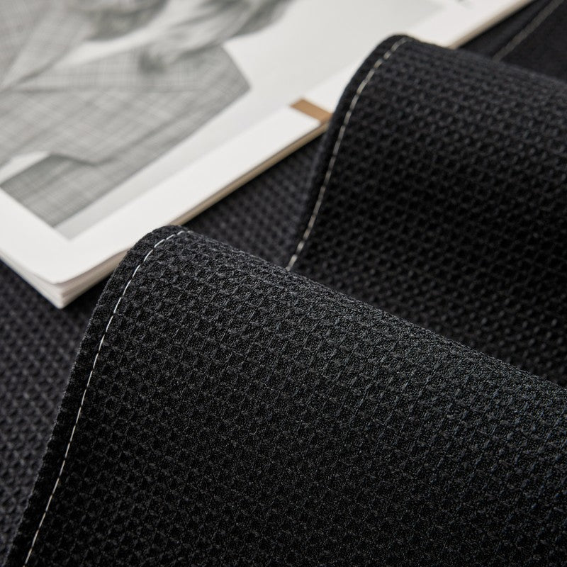 غطاء أريكة مقاوم للماء بنمط الوافل وغير قابل للانزلاق للكنبة