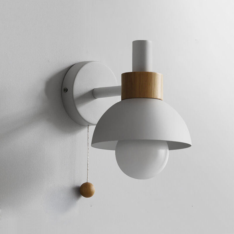 Fjordly Macaron Globe Wall Lamp With Soft Warm Pastel Glow