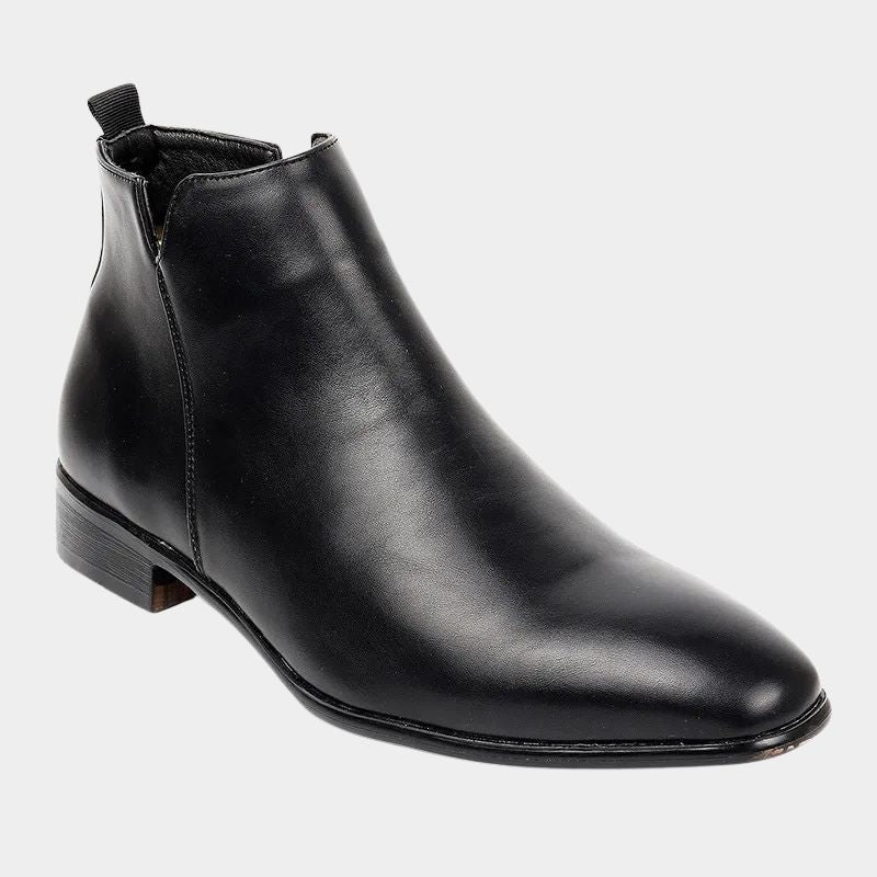 Aurelia Men's Chelsea Style Leather Boots With Sleek Look