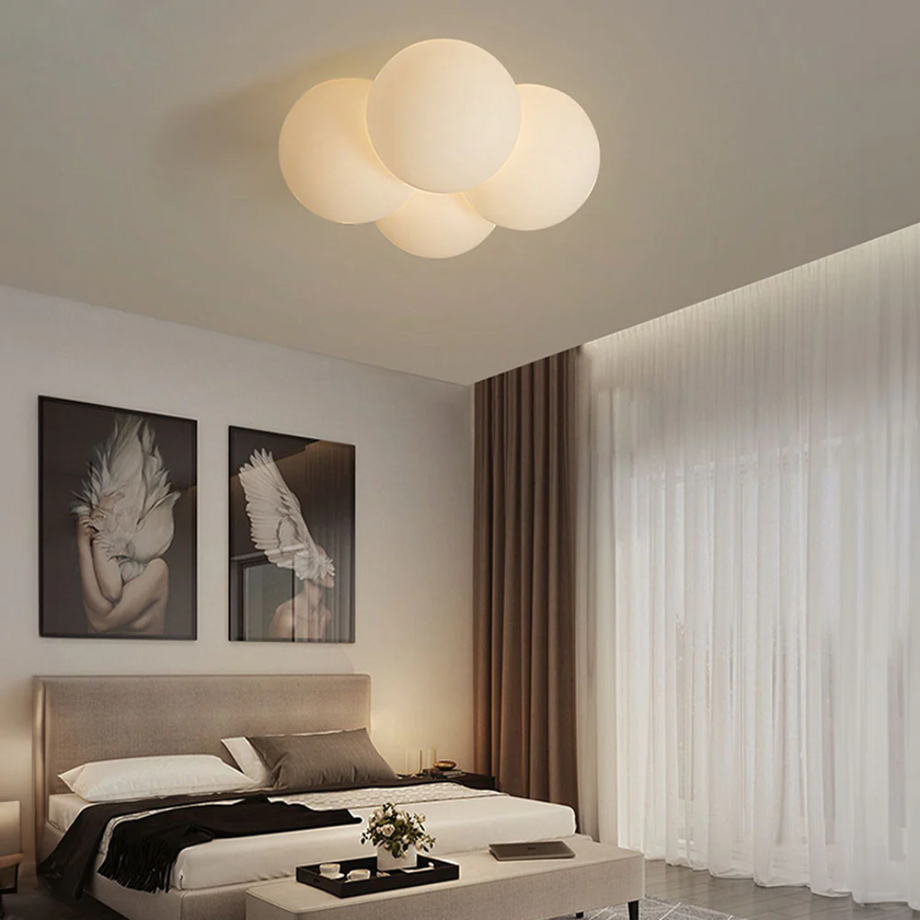 AuroraCloud LED Ceiling Light for Modern Scandinavian Homes