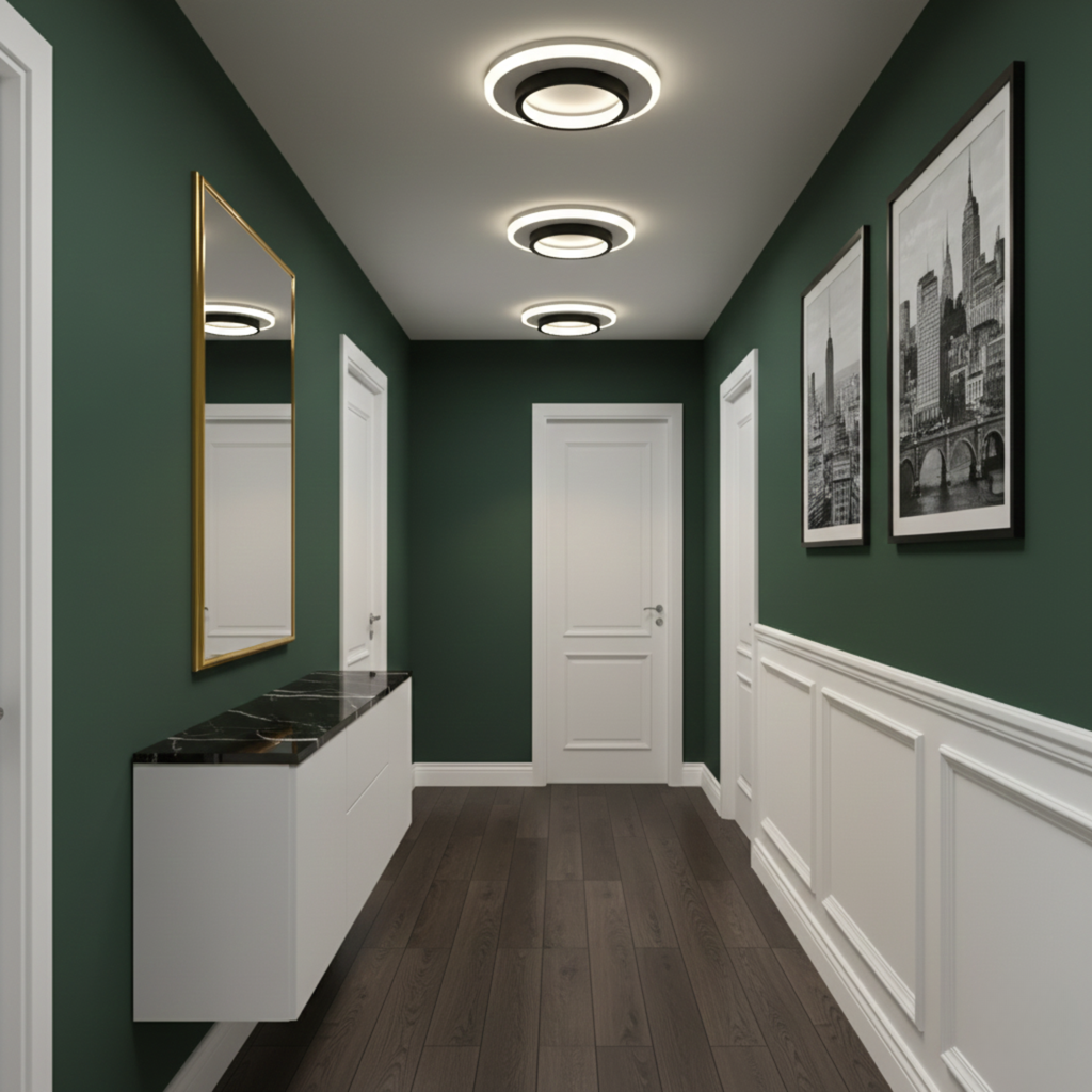 Současné elegantní LED stropní svítidlo AureaLux s přisazenou montáží