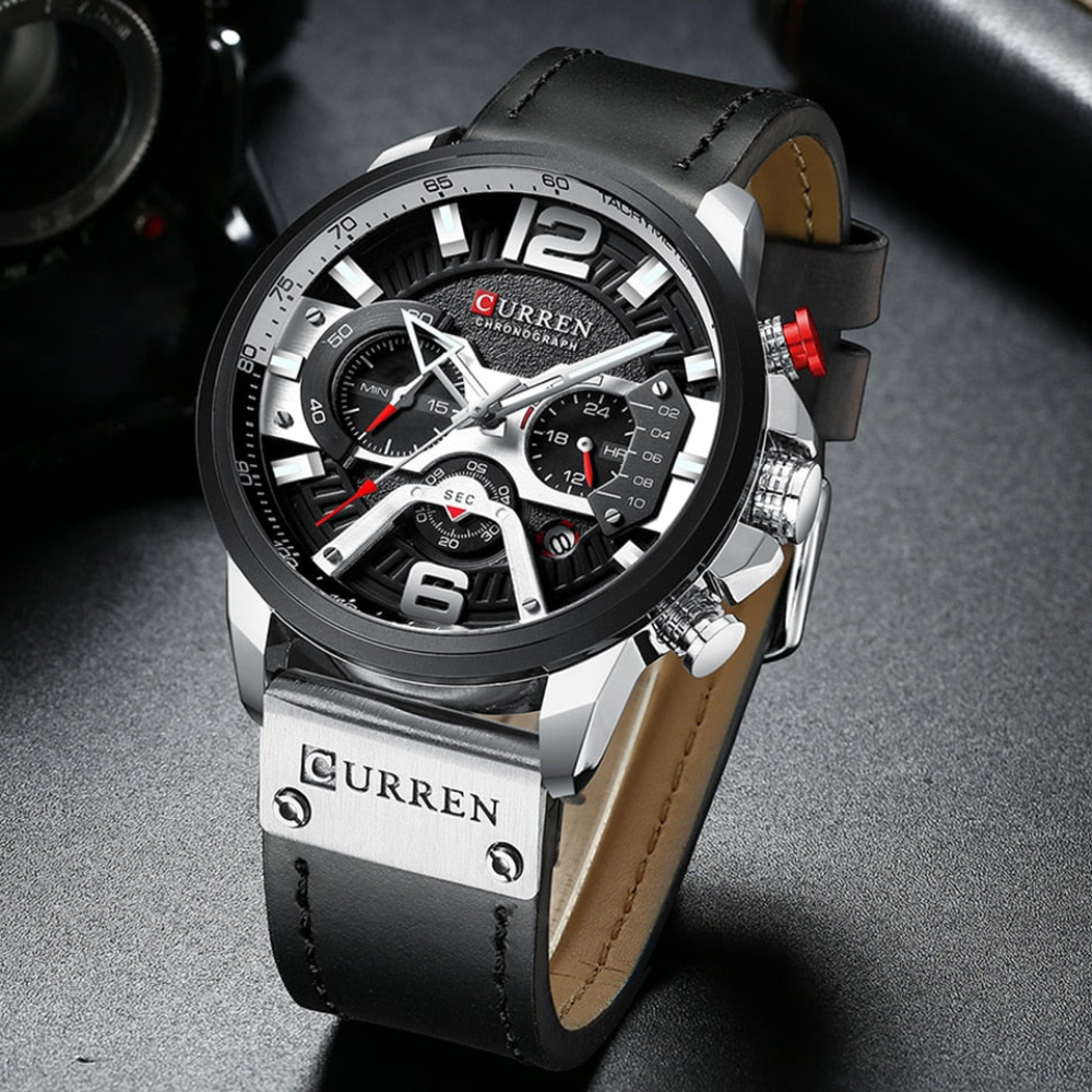 Aurelian Allure Men's Watch With Timeless Casual Design Edition