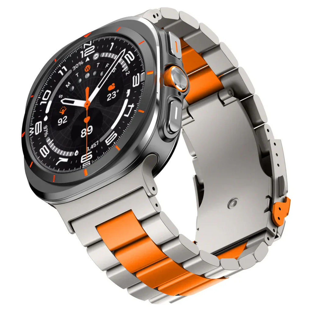 Bracelet en titane T02 pour montres, léger et durable