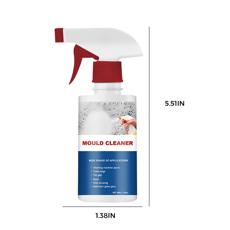 Fast-Acting Mildew Foam Cleaner and Deodorizer Spray for Surfaces