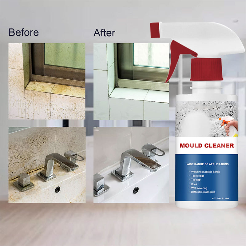 Fast-Acting Mildew Foam Cleaner and Deodorizer Spray for Surfaces