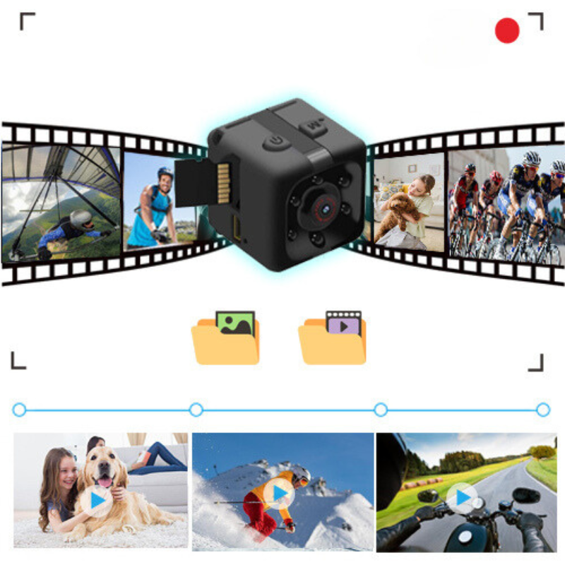 Aureli Mini 1080P Surveillance Camera For Indoor Or Outdoor Use With Night Vision