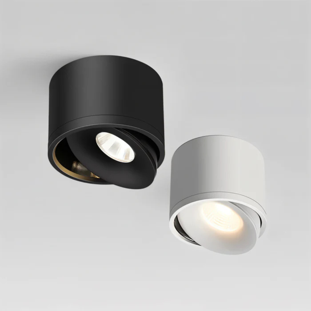 NovaBeam Schlanker Aluminiumrahmen 360-Grad drehbare LED-Deckenleuchte