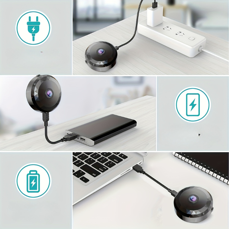 NovaGuard 1080P Compact Security Camera With WiFi For Mobile Viewing