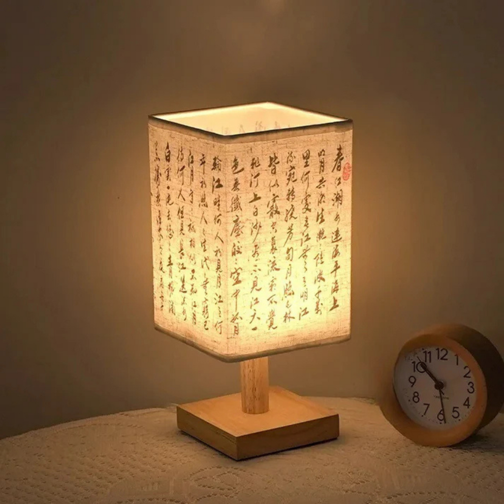 AstraGlow Tischlampe, moderne LED-Akzentbeleuchtung mit warmem Licht