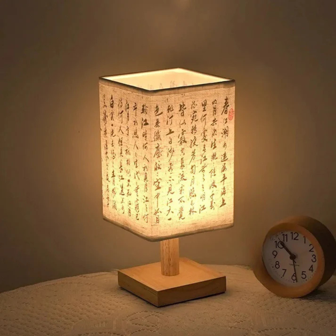 AstraGlow Tischlampe, moderne LED-Akzentbeleuchtung mit warmem Licht