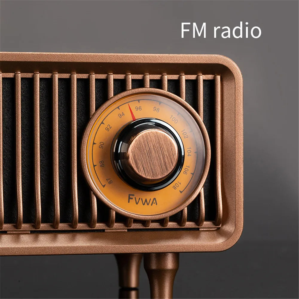 Bluetooth reproduktor RetroGroove Radio s klasickým retro designem