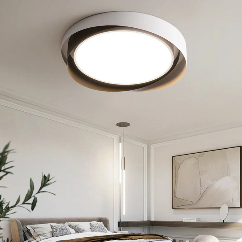 Luz de techo LED moderna y elegante Novaen, eficiente en energía