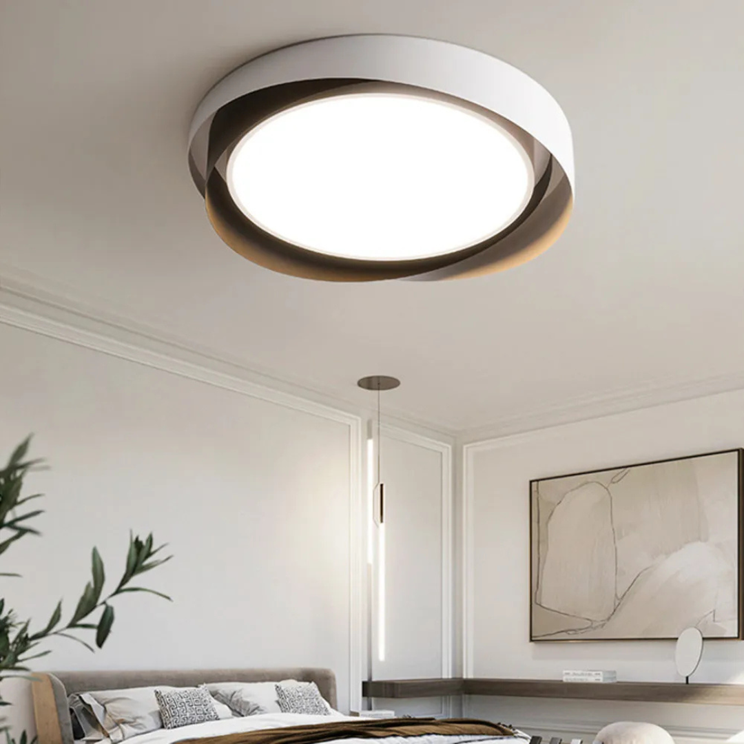 Luz de techo LED moderna y elegante Novaen, eficiente en energía