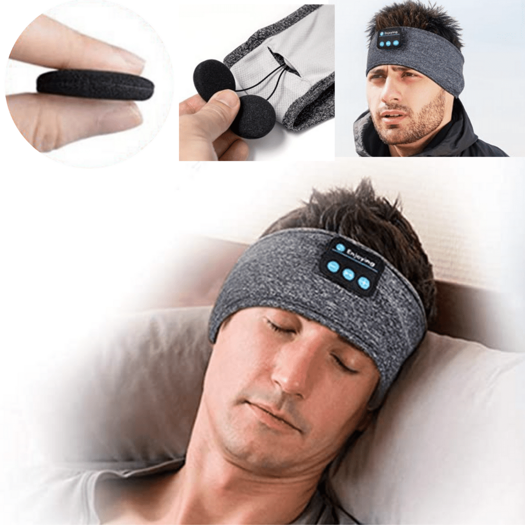 DreamEase 3-In-1 Sleep Mask With Integrated Bluetooth Headphones