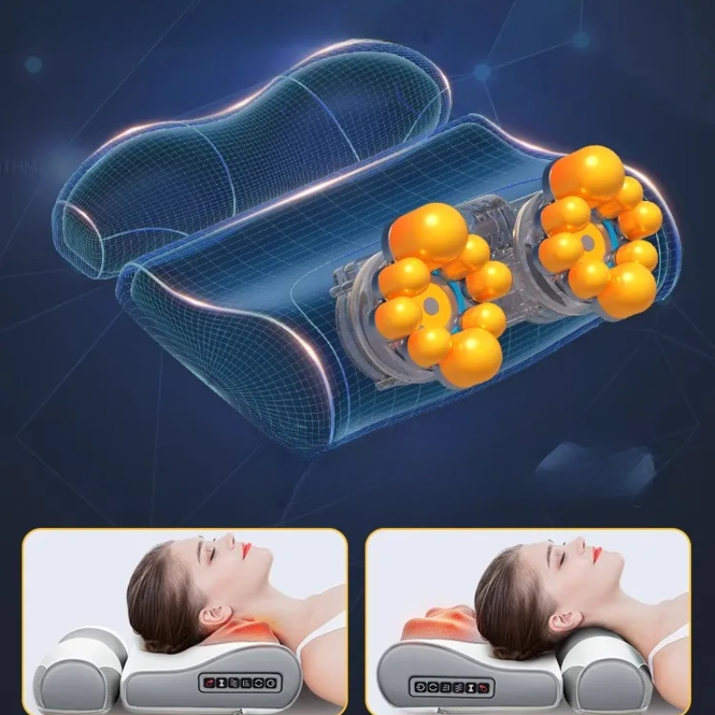 Massager Cervical and Back Heating Pad for Deep Relaxation at Home