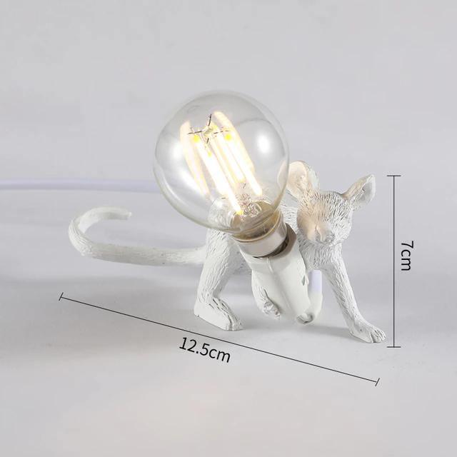 Mice lampa elegantní stolní světlo pro domácí dekoraci a obývací pokoje