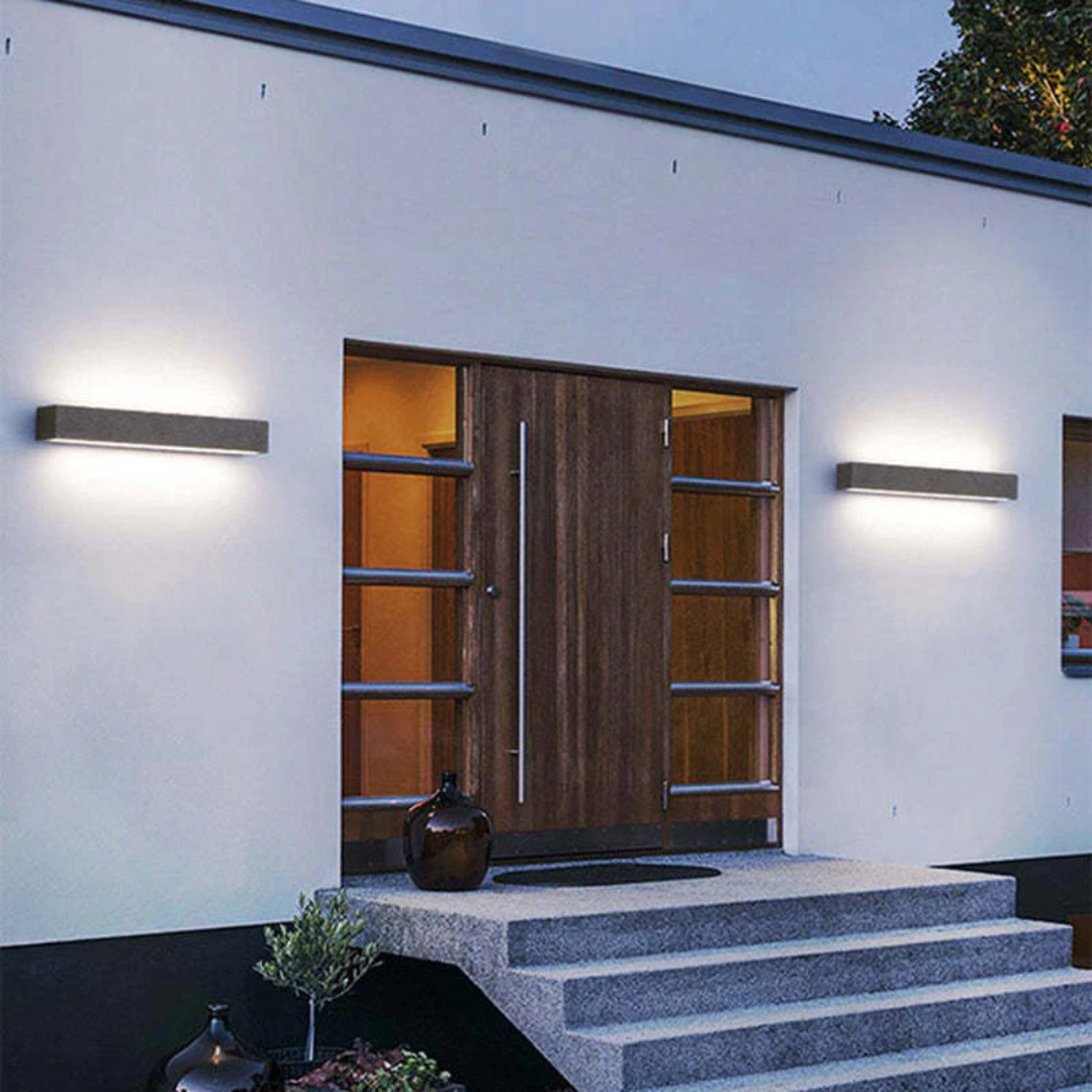 Lampada da Parete LED Moderna da Esterno per Giardino e Facciate di NovaLumen