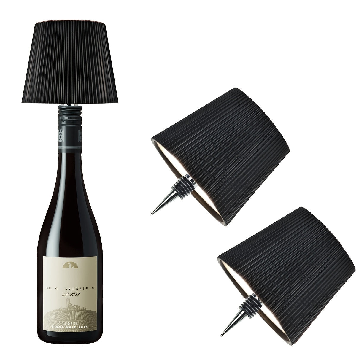 Rechargeable Bottle Table Lamp