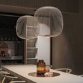 Suspension géométrique Spokes pour plafond, luminaire décoratif