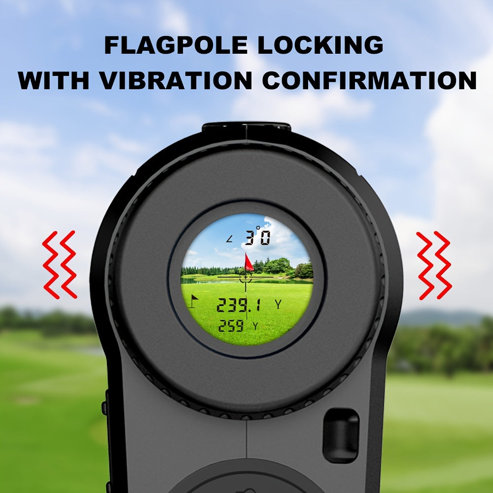 Genopladelig golfafstandsmåler med USB