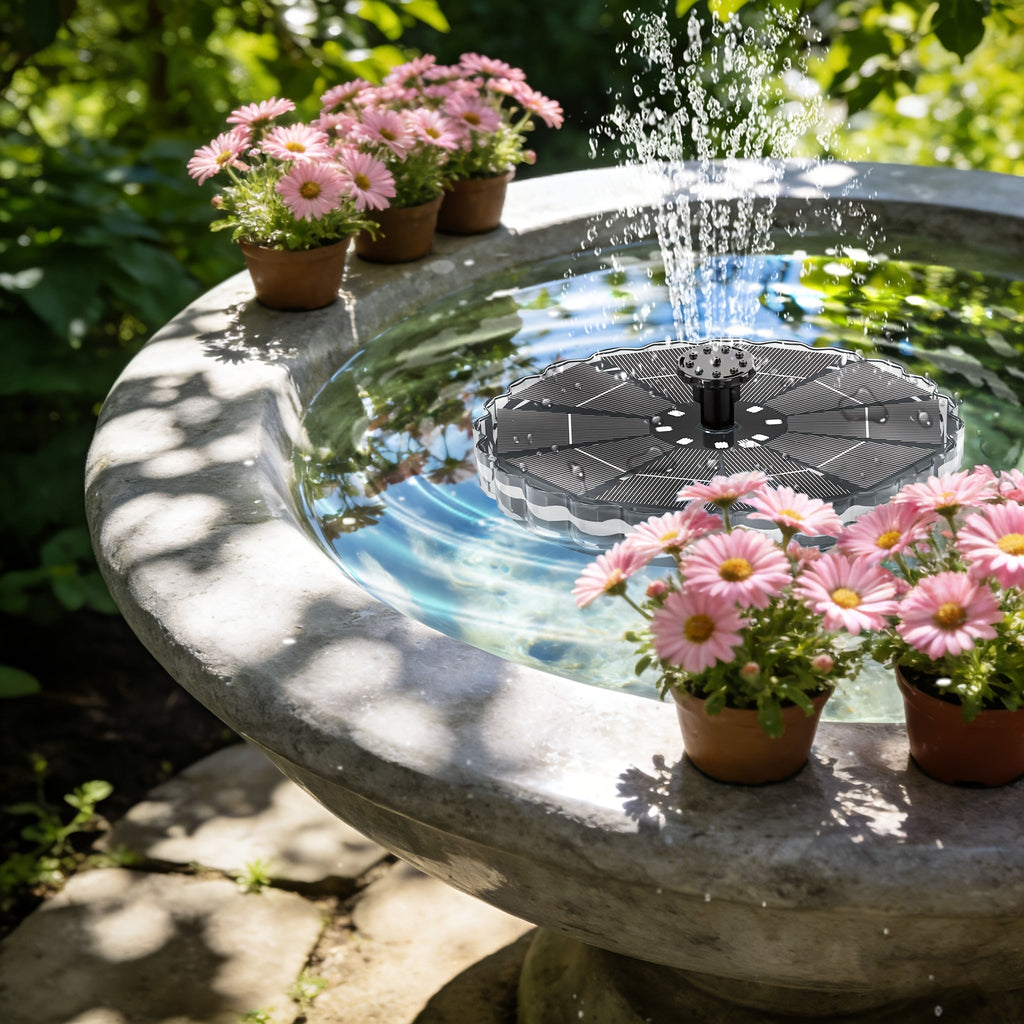 Colorful Solar Fountain Pump