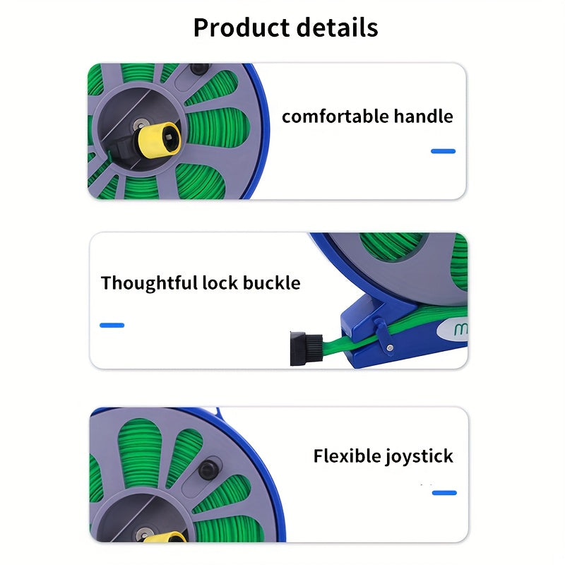 Durable Braided Hose with Water Gun and Adapters