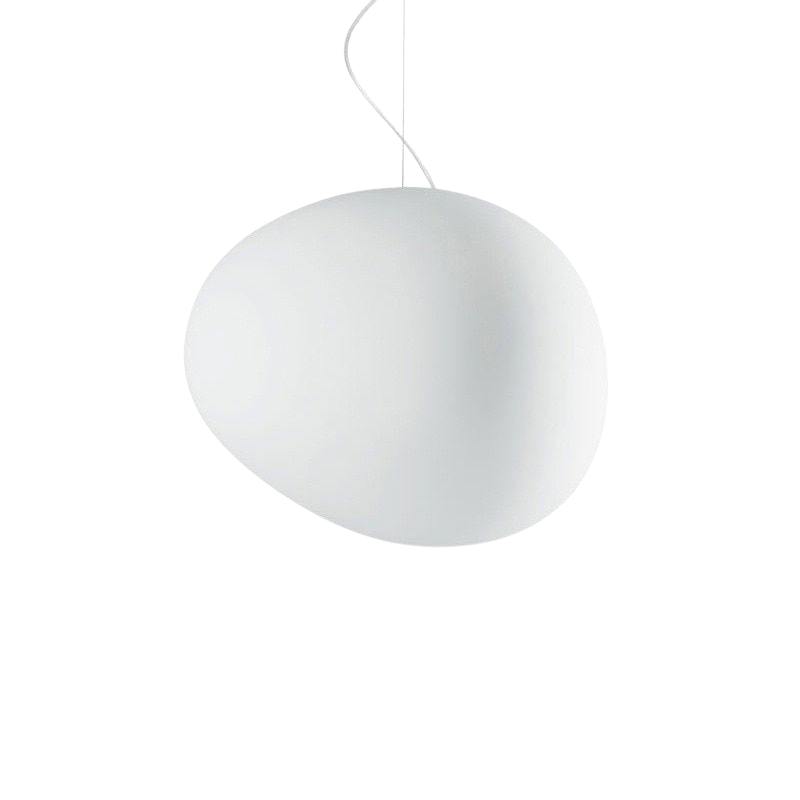 Astra håndblæst glaspendel med elegante organiske former | Fervei
