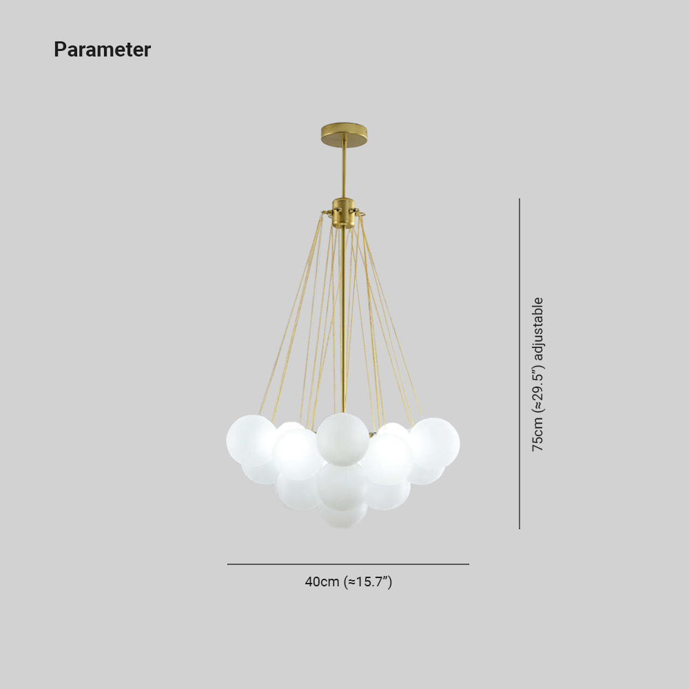 Aurea Pendant Lamp With Metal And Glass For Modern Rooms