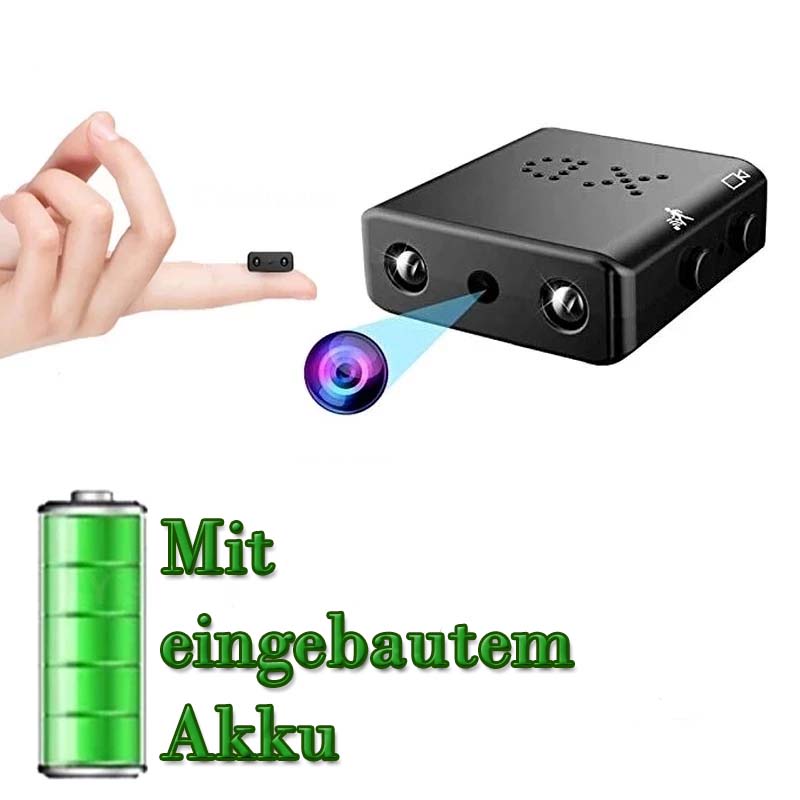 SnapCam trådløst 1080p overvågningskamera med nattsyn og bredt synsfelt