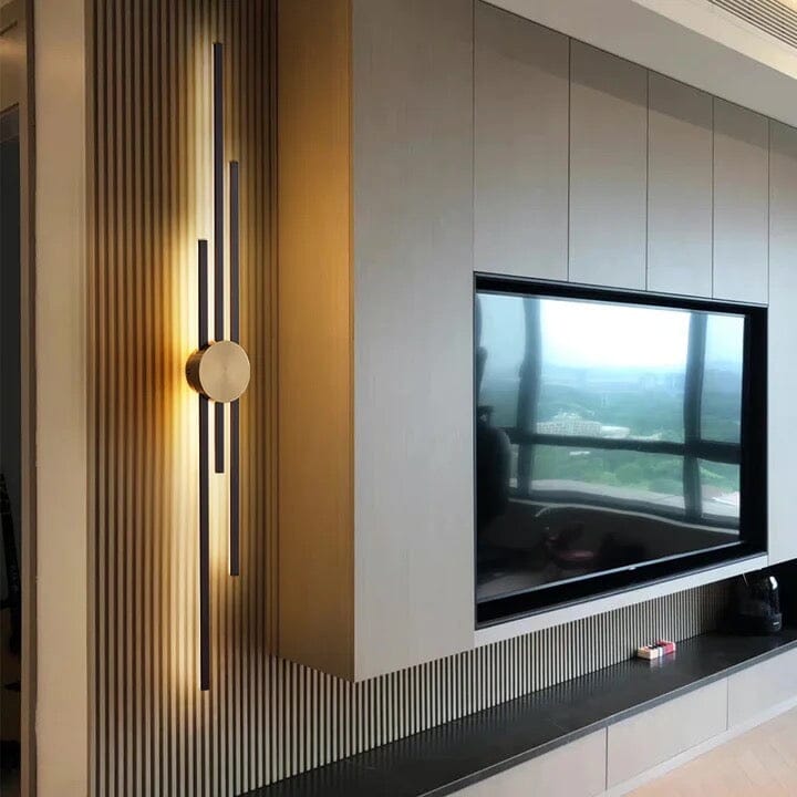 Bethnal Minimalist  Copper Wall Light | Fervei