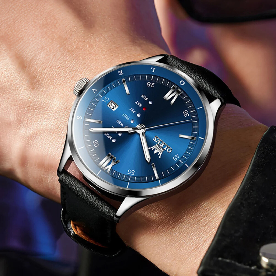 Montre Celestial Echo Élégante et Intemporelle pour Homme, Accessoire Quotidien Raffiné