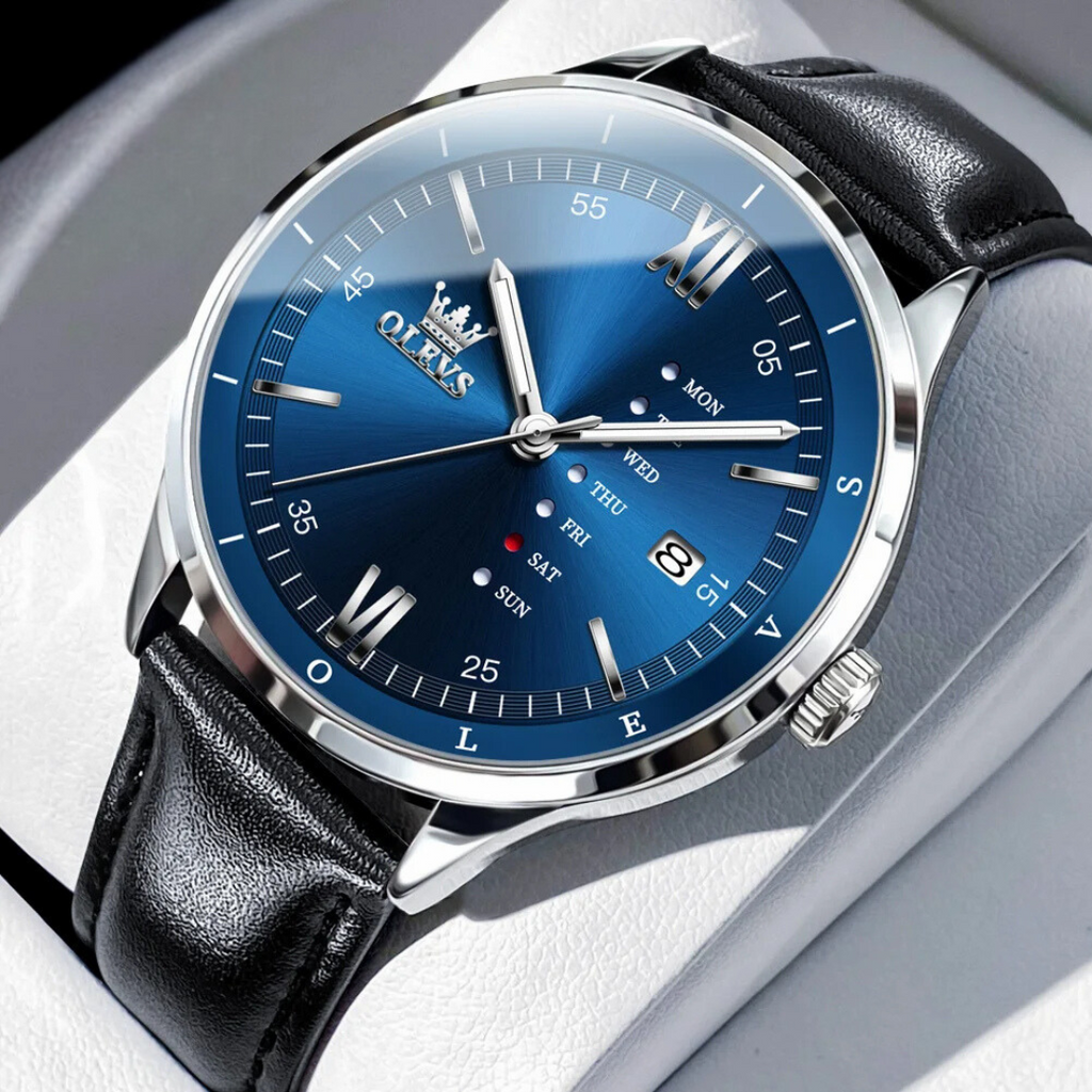 Montre Celestial Echo Élégante et Intemporelle pour Homme, Accessoire Quotidien Raffiné