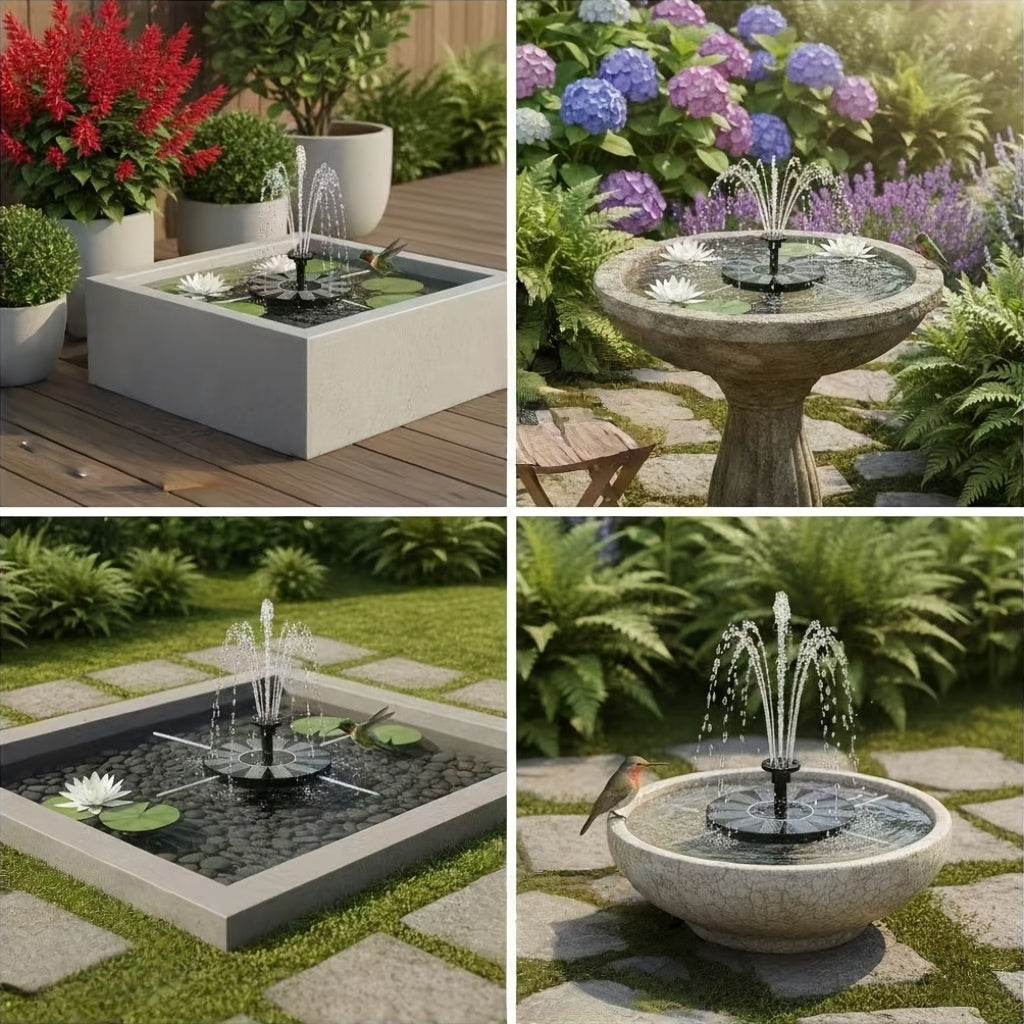 Solar Garden Fountain Pump