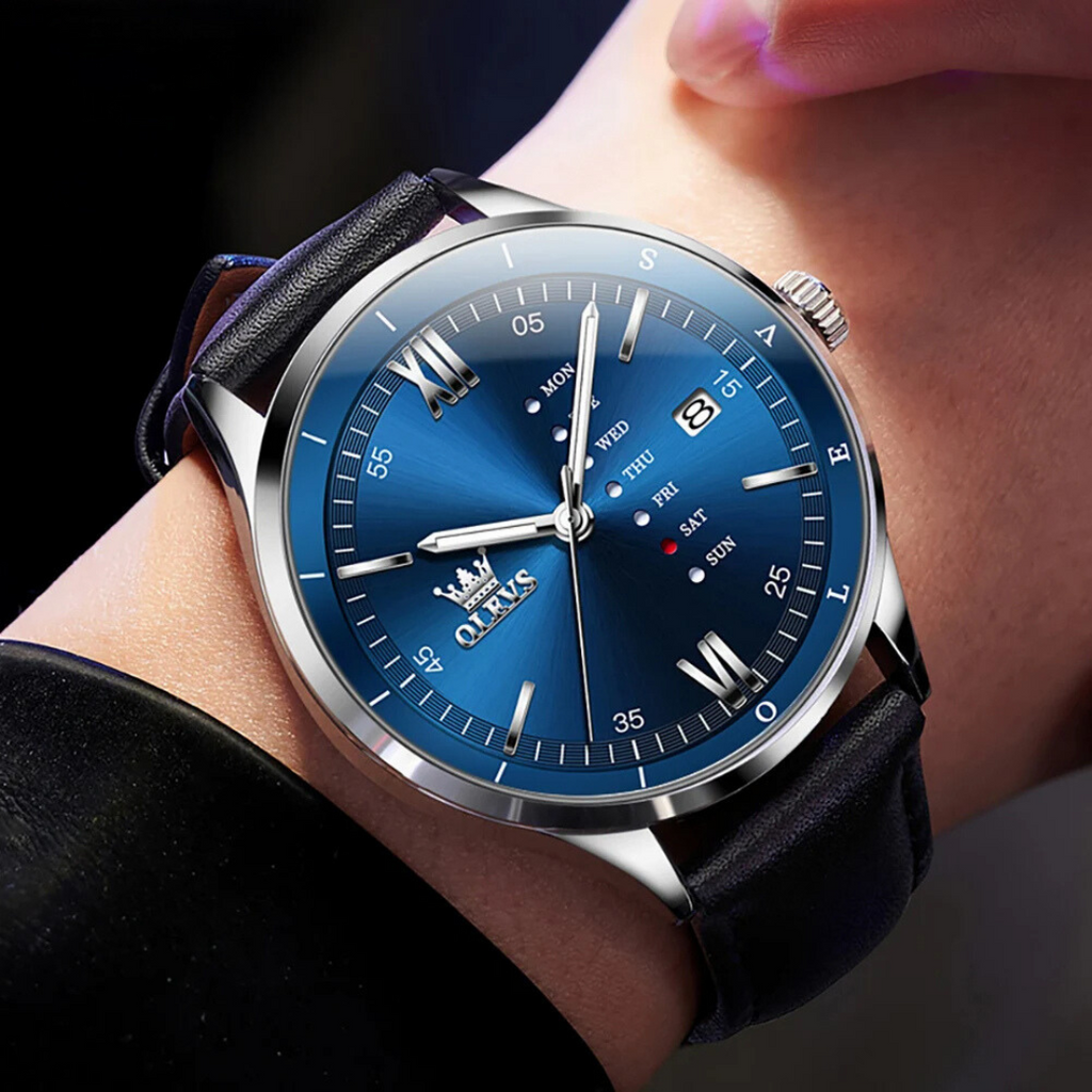 Montre Celestial Echo Élégante et Intemporelle pour Homme, Accessoire Quotidien Raffiné