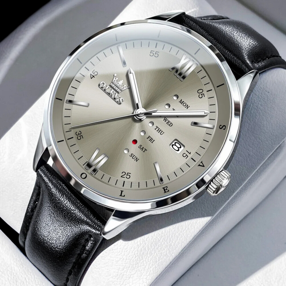 Montre Celestial Echo Élégante et Intemporelle pour Homme, Accessoire Quotidien Raffiné