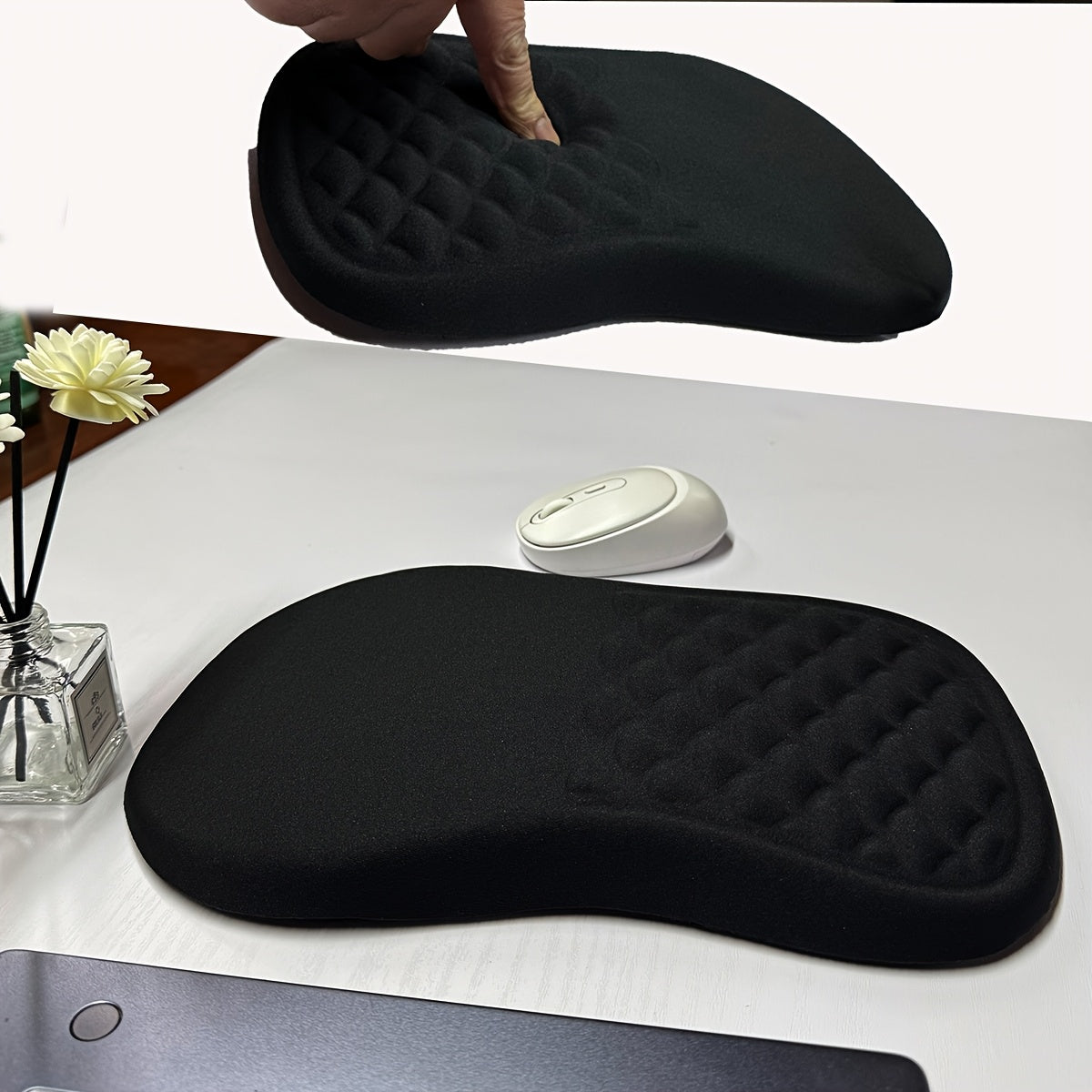 Ergonomická podložka pod myš s opěrkou zápěstí