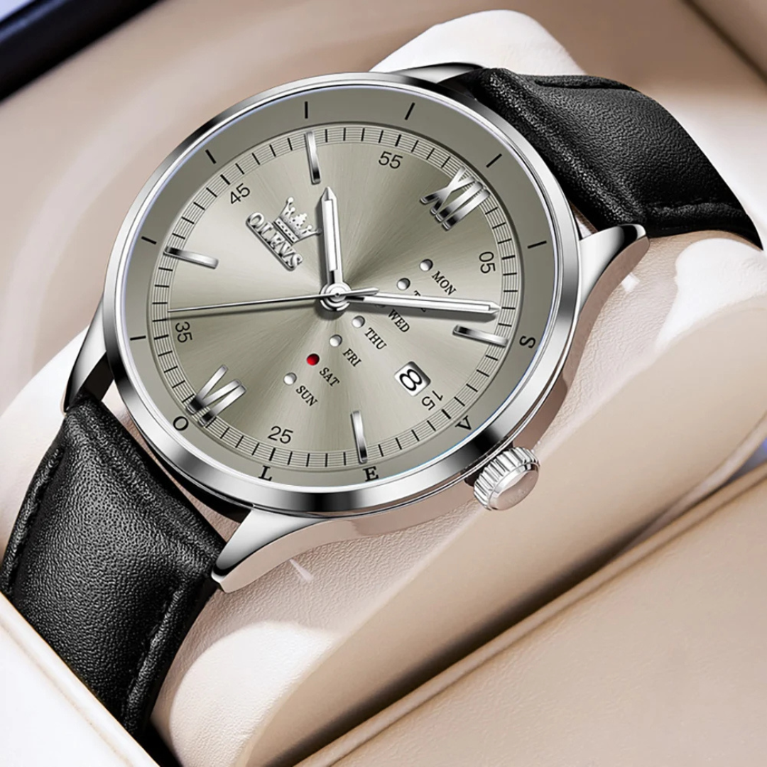 Montre Celestial Echo Élégante et Intemporelle pour Homme, Accessoire Quotidien Raffiné