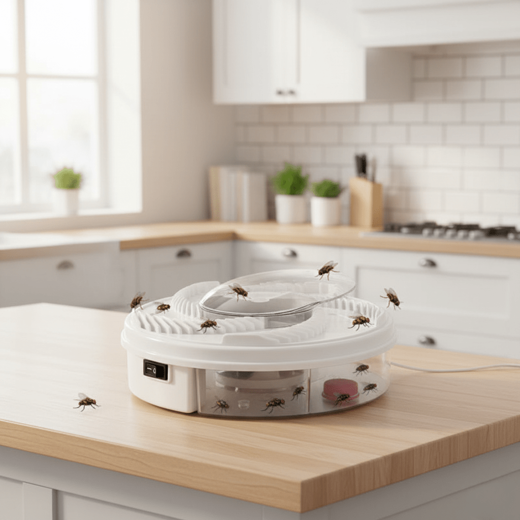 AeroGuard Quiet Eco-Friendly Fly Catcher For Kitchen, Living Room, Garden