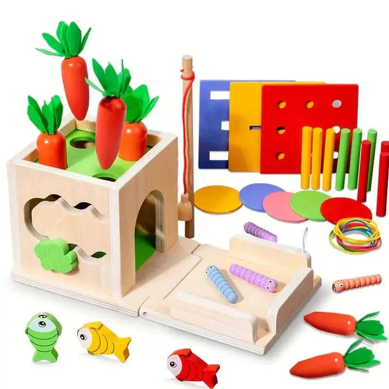 NovaTrail PlayCube: 8-In-1 Montessori Baby Play Box For Development And Creativity