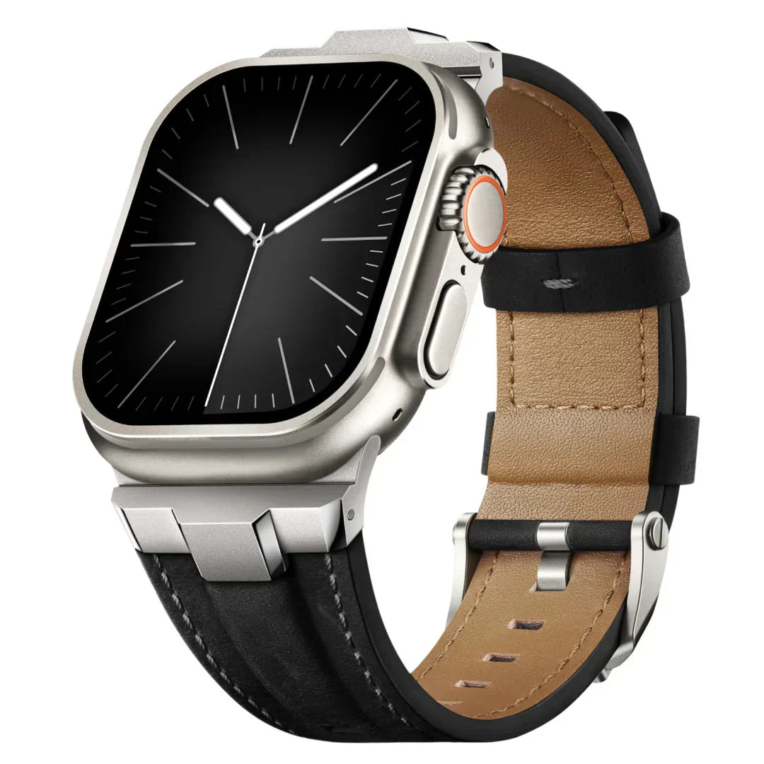 Skórzany pasek do Apple Watch w stylu przygodowym do codziennego noszenia