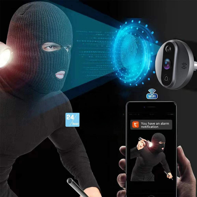 NovaSentinel Camera Door Viewer for Secure Home Entry System