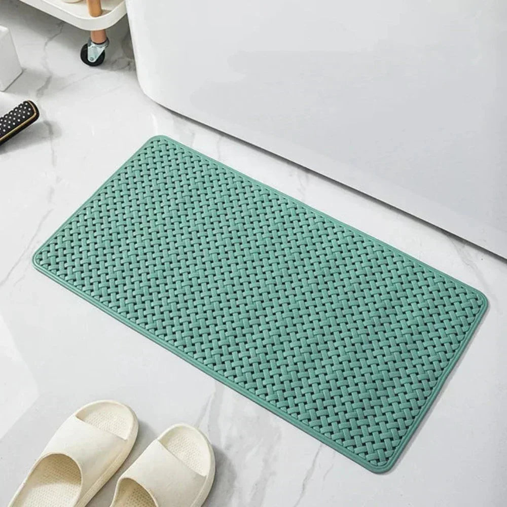 GripSafe Suction Cups Bath Mat Non Slip Quick Dry Tub Mat
