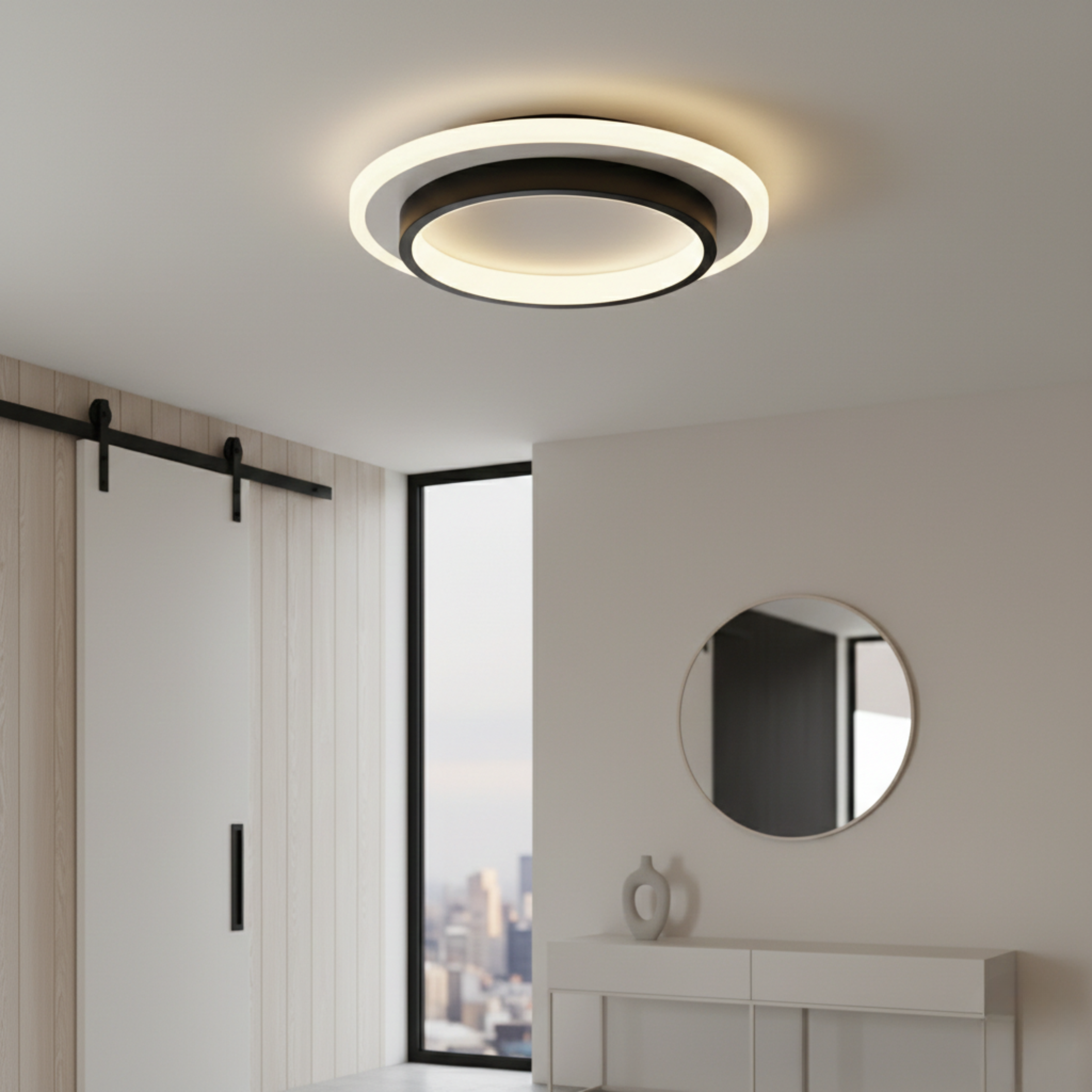Současné elegantní LED stropní svítidlo AureaLux s přisazenou montáží