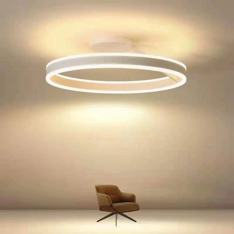 ArishaGlow Elegant LED Ceiling Light In Gold And Metal Finish