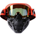 Brýle Skull pro motocyklisty s nárazuvzdorným PC sklem a pohodlím