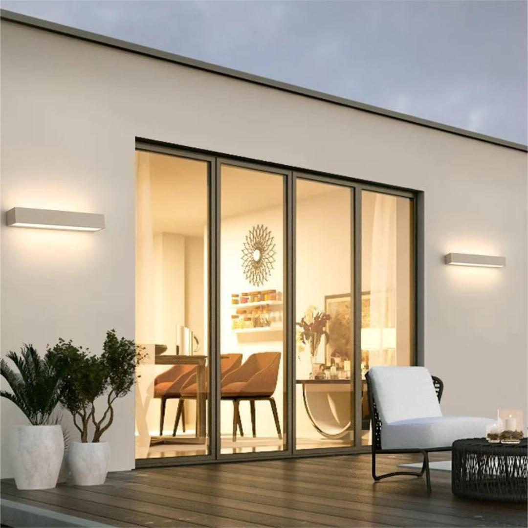 Lampada da Parete LED Moderna da Esterno per Giardino e Facciate di NovaLumen