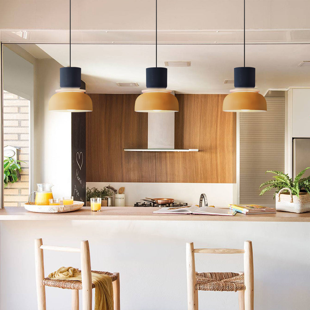 Nyra Acrylic Pendant Light With Multicolor Ball Shade, E27 Fitting, Three Modes