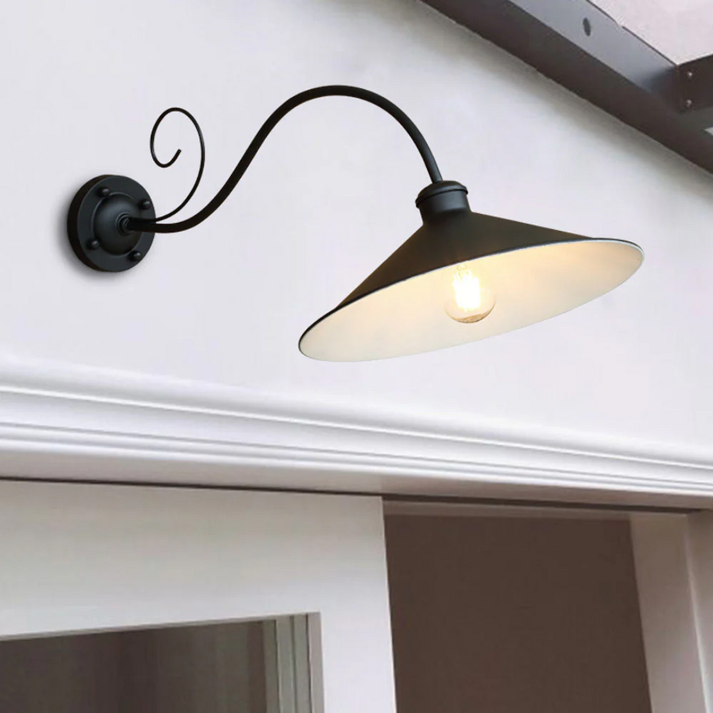 Vintage Outdoor Wall Light From Brightoak With IP65 LED Compatibility