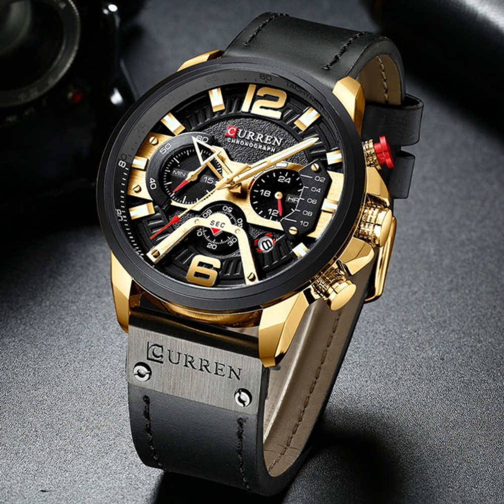 Aurelian Allure Men's Watch With Timeless Casual Design Edition