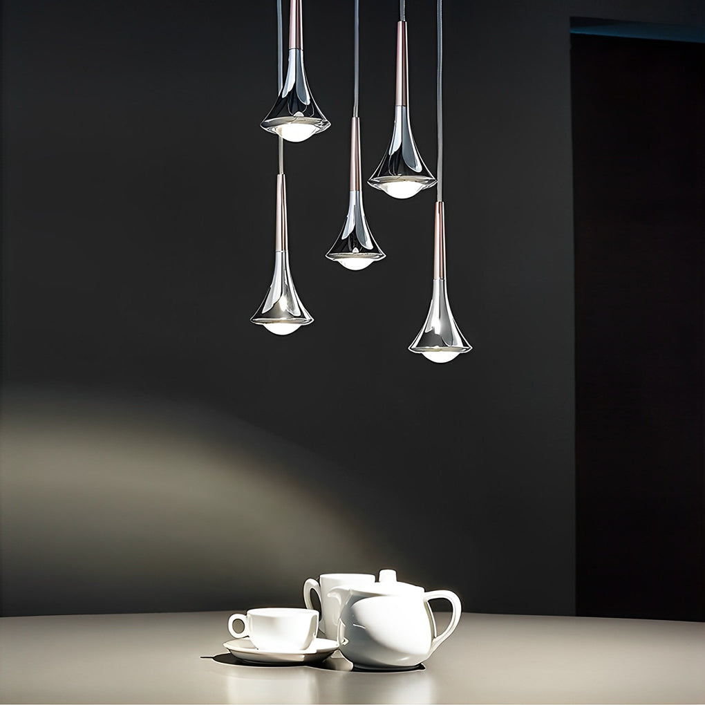 AquaLight Scandinavian Pendant Lamp In Water Drop Form Light